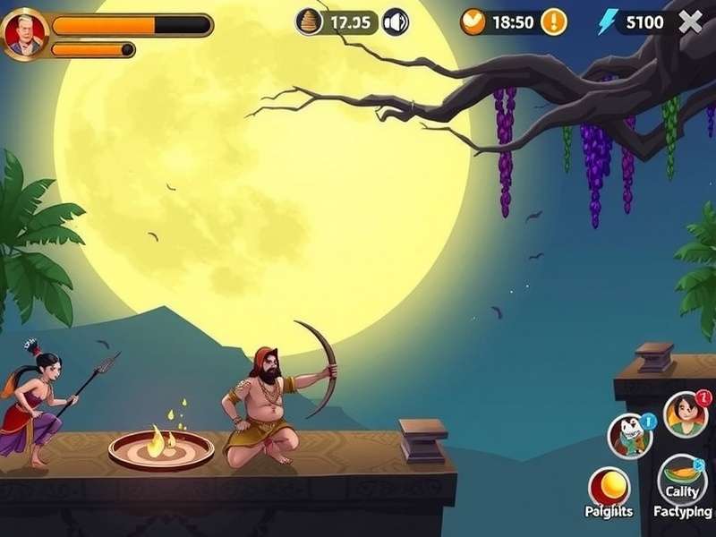 Lunar Sages Gameplay Screenshot